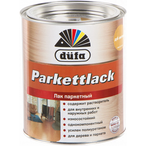 Лак паркетный Dufa Parkettlack 750 мл