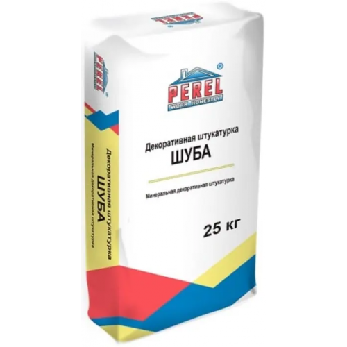 Штукатурка декоративная шуба Perel Cemento 25 кг