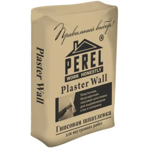 Шпатлевка гипсовая Perel Plaster Wall 25 кг