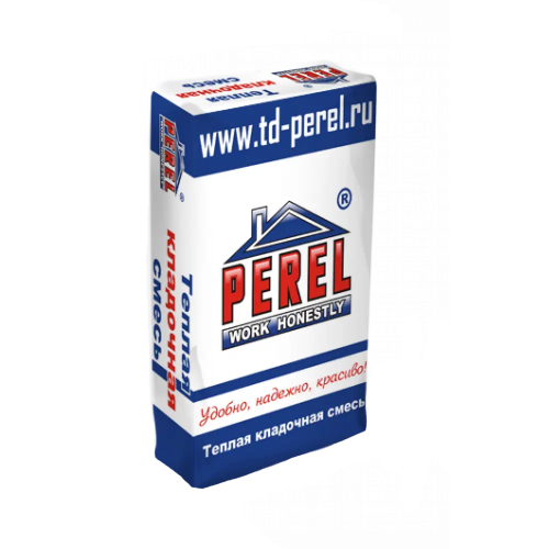 Теплая кладочная экономичная смесь Perel TKS 6020 20 кг