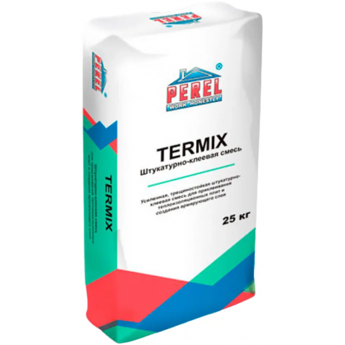 Штукатурно клеевая смесь Perel Termix 25 кг
