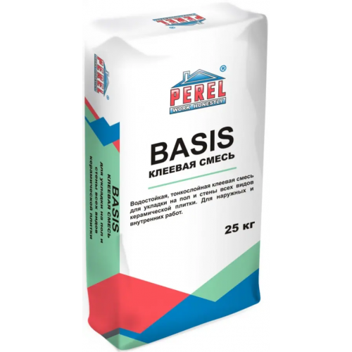Клеевая смесь Perel Basis 25 кг