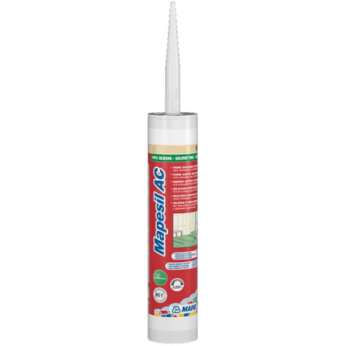 Герметик силиконовый Mapei Mapesil AC 310 мл арктический серый