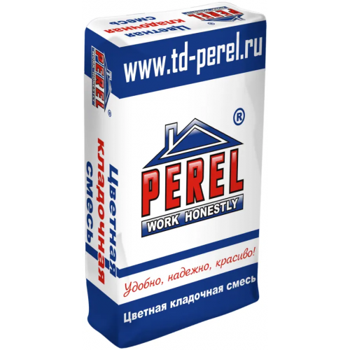 Цветная затирка для швов Perel RL 25 кг №38 кирпичная