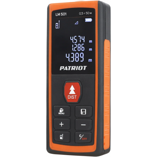 Лазерный дальномер Патриот LM 501 50 м