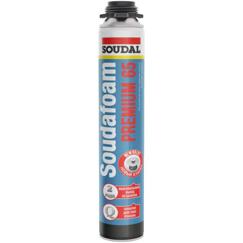 Монтажная пена Soudal Soudafoam Premium 65 820 мл