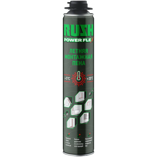 Монтажная пена Rush Power Flex 1 л