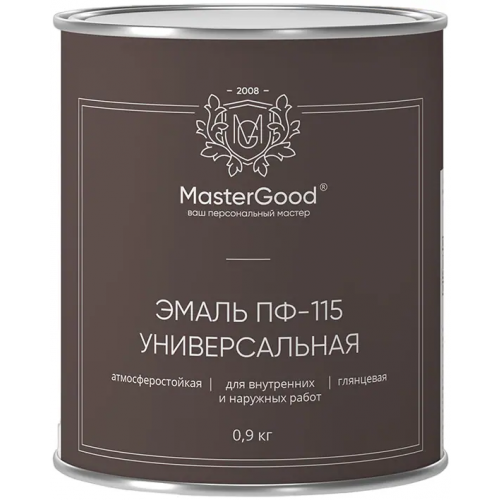 Эмаль универсальная Master Good ПФ 115 900 г зеленая