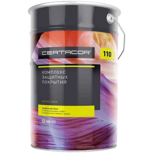 Эмаль для защиты бетона Certa cor 110 25 кг синяя
