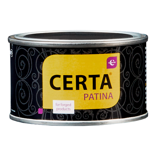 Эмаль декоративная для металла Certa Patina Итальянская 80 г медь до 150°C, от 30°С до +40°С