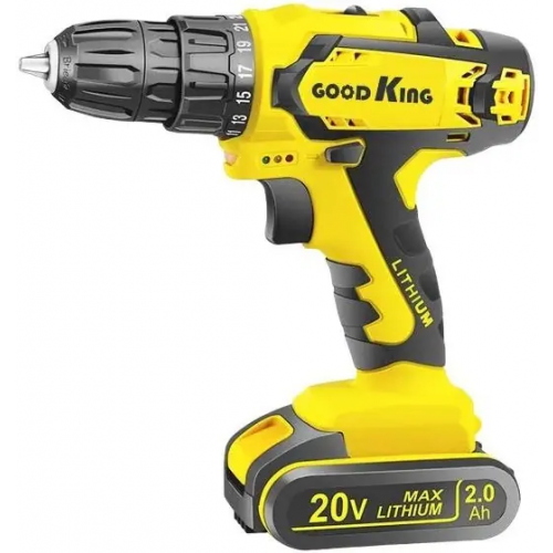 Дрель шуруповерт аккумуляторная Goodking KL 102001 20 В