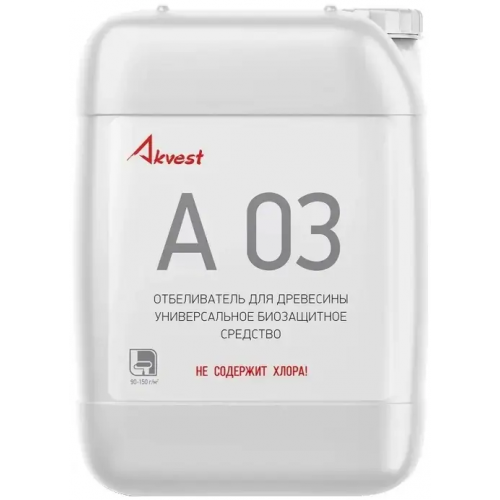 Отбеливатель для древесины Аквест A 03 32 кг