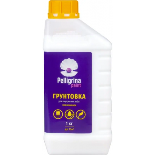 Грунтовка проникающая для внутренних работ Pelligrina Paint 1 кг