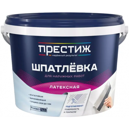 Шпатлевка латексная водно дисперсионная Престиж 5 кг
