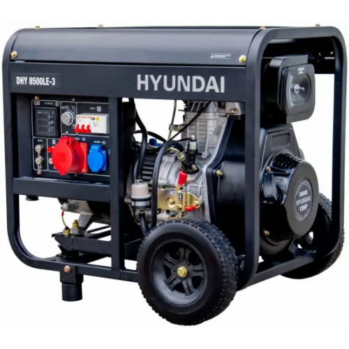 Генератор дизельный Hyundai DHY 8500LE 3 6500/7200 Вт