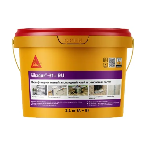 Эпоксидный клей и ремонтный состав Sika dur 31+ RU 2.1 кг