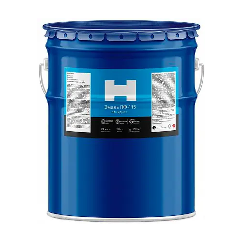 Эмаль алкидная H ПФ 115 20 кг бежевая