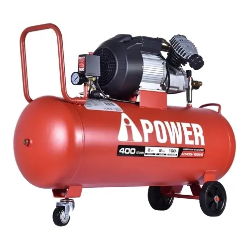 Компрессор поршневой масляный A-Ipower AC400/100VD 2800 Вт