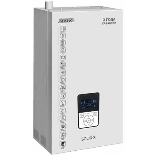 Котел отопительный электрический Zota Solid X 9 340*682*225 мм