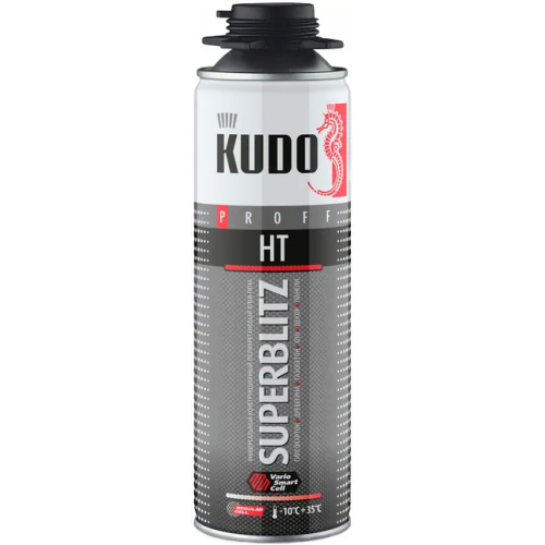 Универсальный конструкционный полиуретановый клей пена Kudo Bond Superblitz HT 650 мл