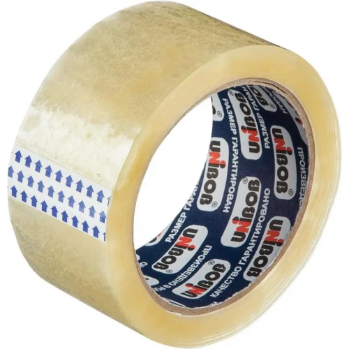 Лента клейкая упаковочная Unibob 805 50*66 м
