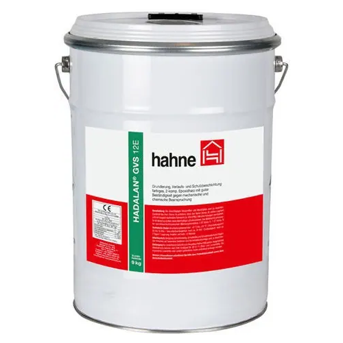 Грунтовка двухкомпонентная Hahne Hadalan GVS 12E 9 кг 1 ведро * 6 кг + 1 ведро * 3 кг светло серая