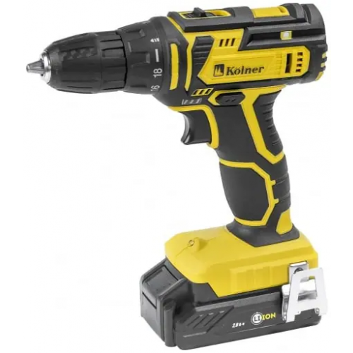 Дрель шуруповерт аккумуляторная Kolner KCD 16 2LC 16 В