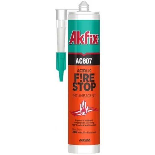 Герметик акриловый огнеупорный Akfix AC607 310 мл