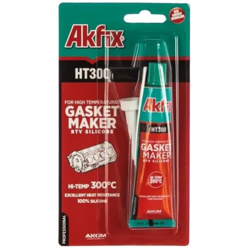 Герметик силиконовый термостойкий Akfix HT300 50 мл