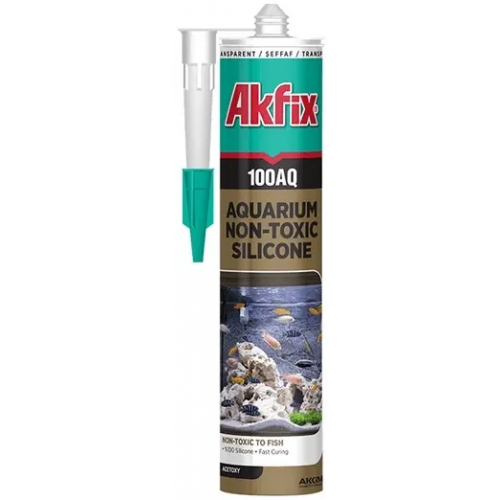 Герметик силиконовый аквариумный Akfix 100AQ 280 мл бесцвеный