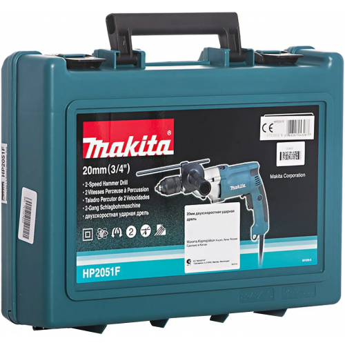 Дрель ударная Макита HP2051F 720 Вт