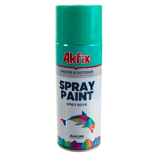 Краска акриловая аэрозольная Akfix Spray Paint 400 мл кремовая RAL 1015 глянцевая 80°C