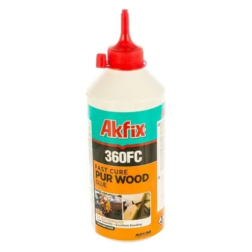 Клей быстросхватывающийся полиуретановый для дерева Akfix 360FC 560 г