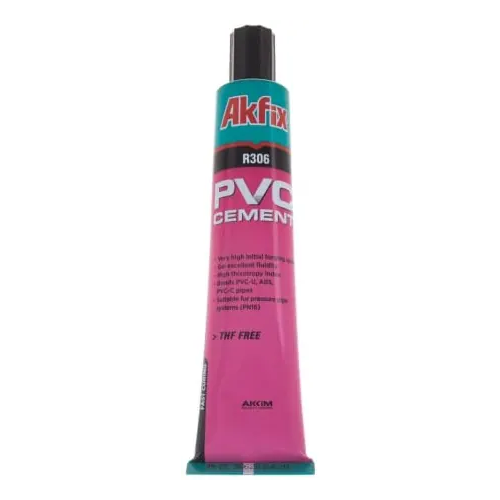 Клей для жесткого ПВХ Akfix R306 50 г бесцветный