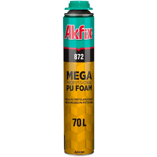 Монтажная пена профессиональная Akfix 872 Mega PU Foam 1020 г