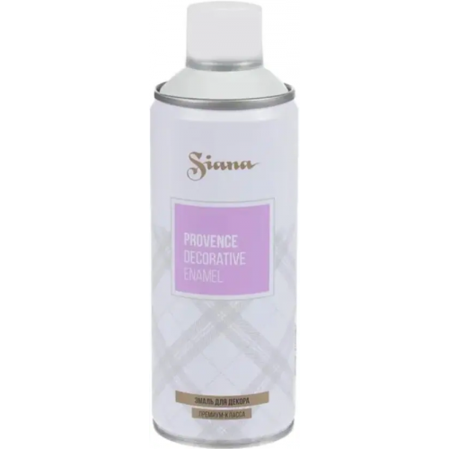 Эмаль аэрозольная высокодекоративная Certa Siana Provence Decorative Enamel 520 мл белый грунт