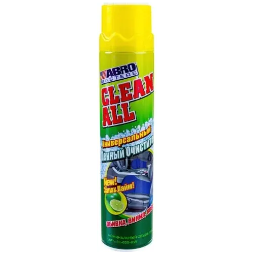 Очиститель пенный универсальный Abro Clean All 623 г