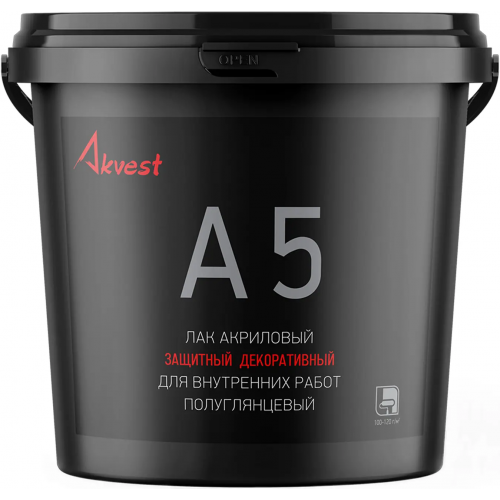 Лак акриловый защитный декоративный Аквест A 5 2 кг палисандр