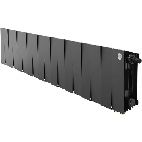 Радиатор биметалл Royal Thermo Pianoforte Tower 200 18 секций черный графитовый/Noir Sable