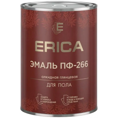 Эмаль алкидная для пола Erica ПФ 266 800 г светлый орех