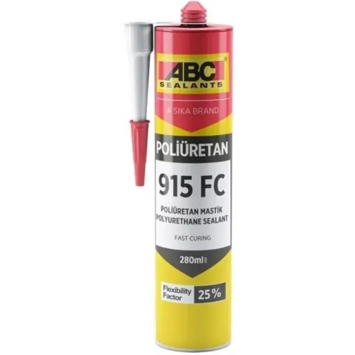 Герметик полиуретановый ABC Sealants 915 FC 280 мл белый