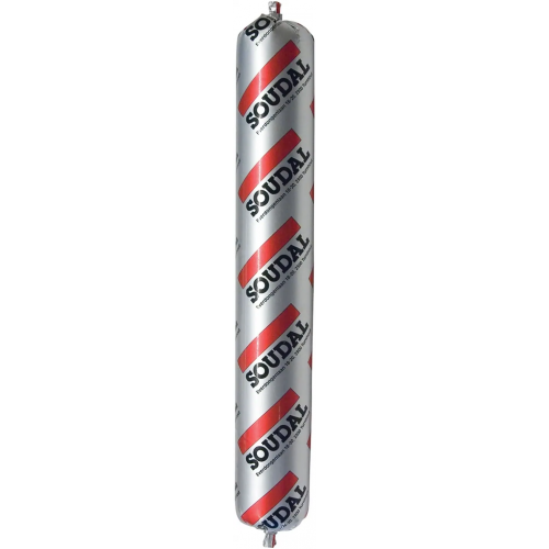 Полиуретановый клей герметик Soudal Flex PU 40 / Soudaflex 40 FC 600 мл темно серый RAL 7015 ГОСТ