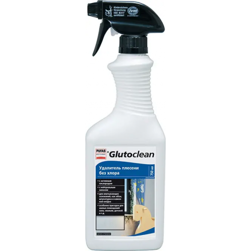 Удалитель плесени без хлора Пуфас Glutoclean Schimmel Entferner Chlorfrei 750 мл