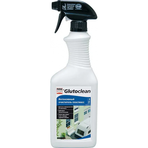 Интенсивный очиститель пластмасс Пуфас Glutoclean Kunststoff Intensiv Reiniger 750 мл