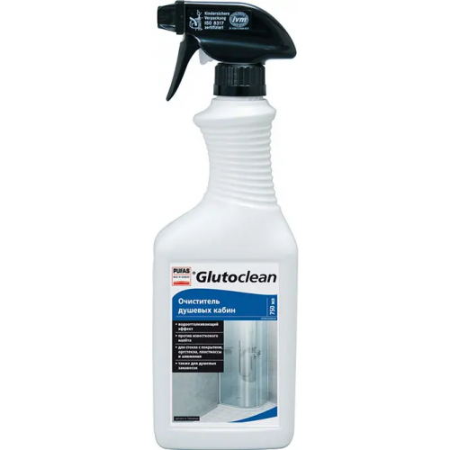 Очиститель душевых кабин Пуфас Glutoclean Duschkabinen Reiniger 750 мл
