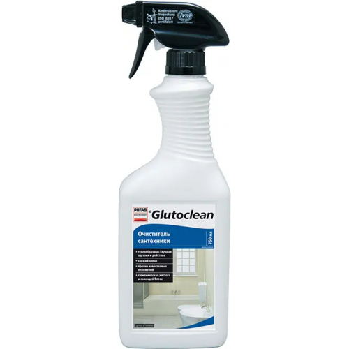 Очиститель сантехники гелеобразный Пуфас Glutoclean Sanitar Reiniger 750 мл