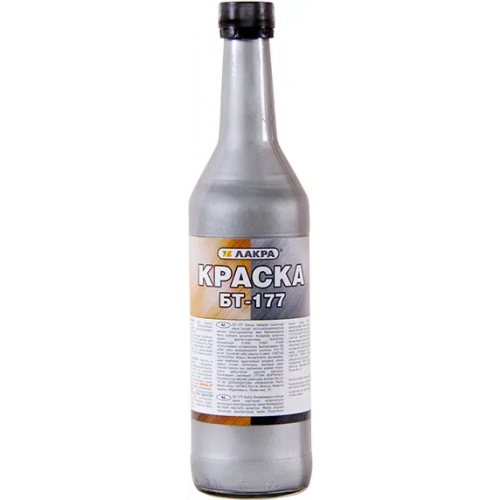 Краска Лакра БТ 177 500 мл серебрянка