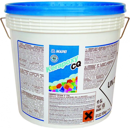 Двухкомпонентный эпоксидный заполнитель Mapei Kerapoxy CQ 2 комп эпоксидный заполнитель 10 кг №113 цементно серый