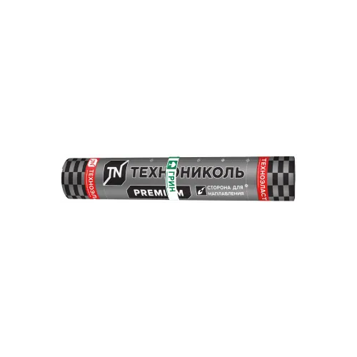 Материал гидроизоляционный кровельный Технониколь Premium ЭПП Грин 1*10 м