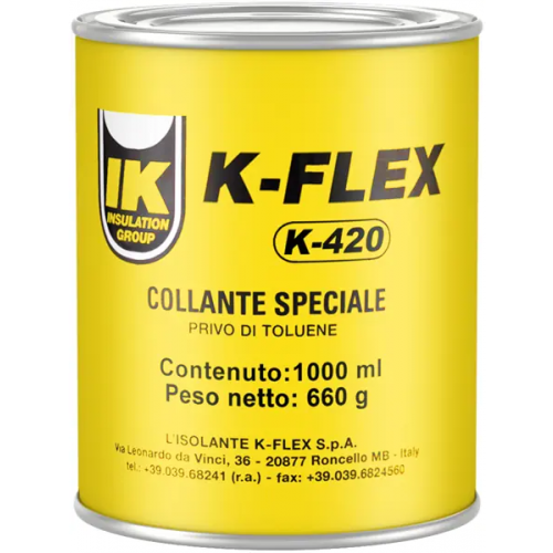 Контактный клей на основе полихлоропренового каучука K-Flex K 420 1 л